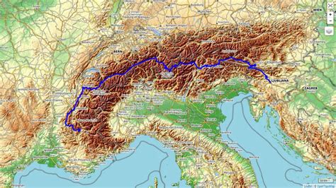 Traversée des alpes en vélo et en solo de Ljublijana à Gap