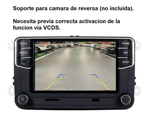 Estereo Car Play Android Rcd Jetta Bora Gol Polo Vento Vw Mercado