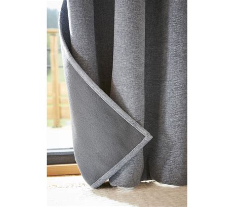 Rideau 140 X 260 Cm 100 Occultant Doublé Polaire Bjorn Gris Rideau BUT