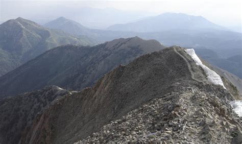 Climbing Mount Nebo In Utah