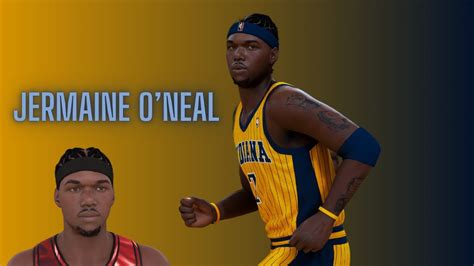 Jermaine Oneal Face Creation Nba 2k24 Youtube