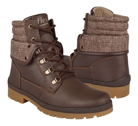 Botas De Moda Para Dama Flexi 46807 Piel Café | Envío gratis