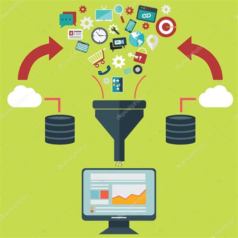 Flat Illustration Concepts For Creative Process ⬇ Vector Image By