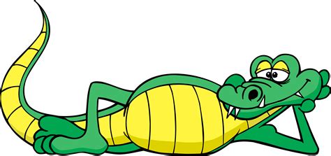 Clipart Alligator Yellow Clipart Alligator Yellow Transparent Free For