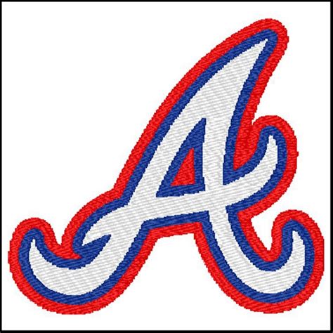 Atlanta Braves Embroidery Design By Designerstitched On Etsy