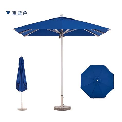 Wholesale Custom Luxury Beach Umbrellas With Tassels Outdoor Aluminum Pole Style Big Sun