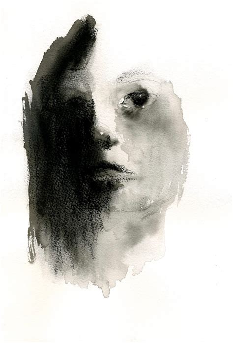 Sarah Keyes Monochromatic Portraits