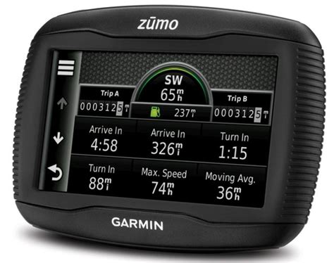 Garmin Zumo 390LM Motorcycle GPS Trip Mode Motorcycle Intercoms