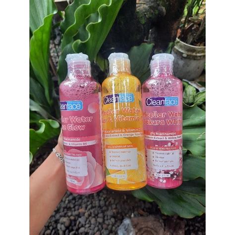 Jual Micellar Water Cleanface Purbasari 250 Ml Shopee Indonesia