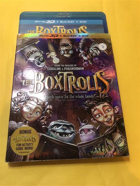 The Boxtrolls D Blu Ray D Disc Disc Set Canadian W Slipcover