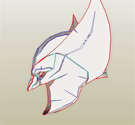 Cardboard Batman Mask Template