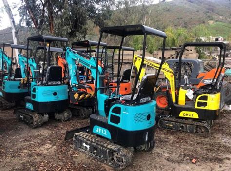 2022 Jf Industrial Jf12 Mini Excavator 11 Identical Units Brand New