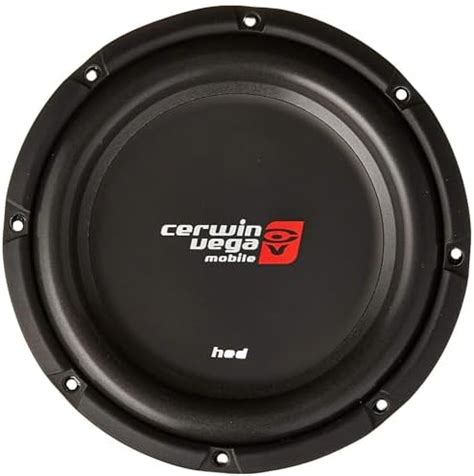 Amazon Cerwin Vega Hed Dvc Ohm Shallow Subwoofer W Rms