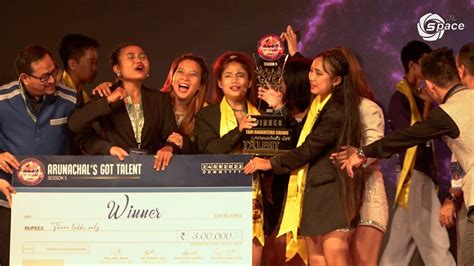 Entertainment Tani Daughters Crew Wins Arunachals Got Talent Season