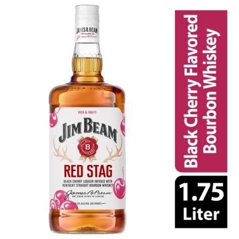 Jim Beam Red Stag Black Cherry Bourbon Whiskey 1 75 L Pick N Save