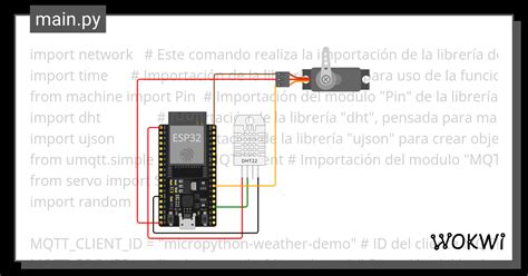 Servo Dht22 Mqtt Wokwi Esp32 Stm32 Arduino Simulator