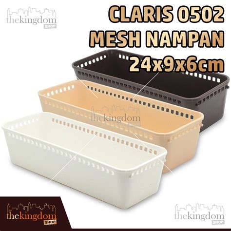 Jual Claris 0502 Mesh Rota Nampan Tray Keranjang Organizer Kotak Fancy