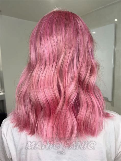 Cotton Candy Pink High Voltage Classic Hair Dye Manic Panic Uk