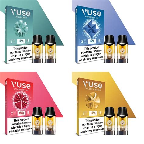 Vuse Pro Prefilled Pods Nic Salt Pack Of Uk Vape Store E Cig Clouds