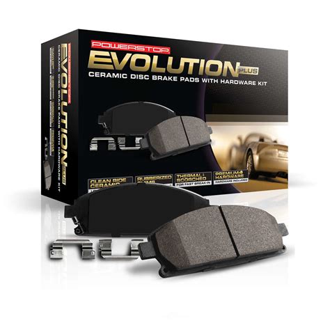 Disc Brake Pad Set Rear Z Low Dust Ceramic Brake Pads With Hardware