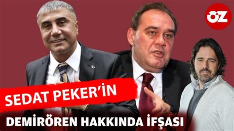 Sedat Peker in Demirören iddiasını Timur Soykan anlatmıştı ARŞİV