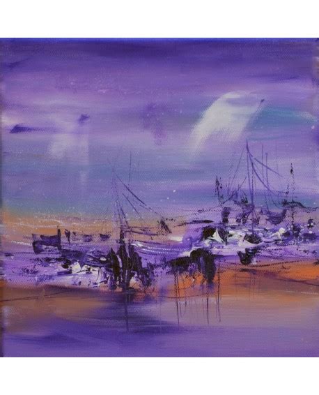 Tableau Abstrait Violet Mauve Sur Toile Peinture Abstraite Me Sauvage