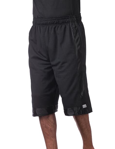 161 Black Heavyweight Mesh Basketball Shorts