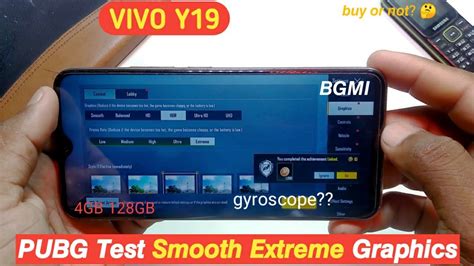 Vivo Y Pubg Bgmi Test Smooth Extreme High Graphics Gyro Battery