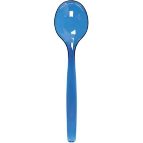 Royal Blue Plastic Serving Spoon 9 12in In 2020 Party City