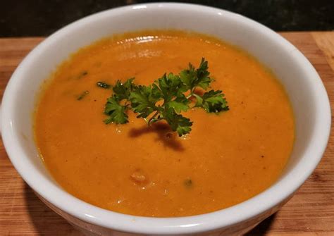 Creamy Thai Carrot Soup W Basil Recipe By Rick M Cookpad