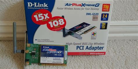 D Link Air Plus Wireless Network Dwl G Ghz Wireless Pci