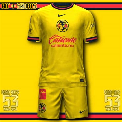 Filtran Posible Uniforme Del América Para El Apertura 2024 ¿será La