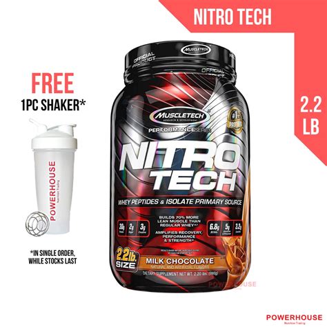 Muscletech Performance Series Nitrotech Lbs Nitro Tech Protein