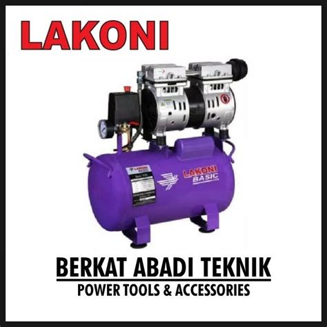 Lakoni Basic S Compressor Oilless Kompressor Kompresor Silent Angin