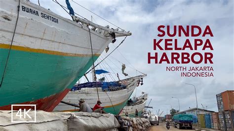 SABTU SIANG DI PELABUHAN SUNDA KELAPA INDAHNYA JAJARAN KAPAL PINISI