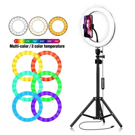 Işıklı Tripod Telefon Tutucu Ring Light RGB 26 Fiyatları ve Özellikleri