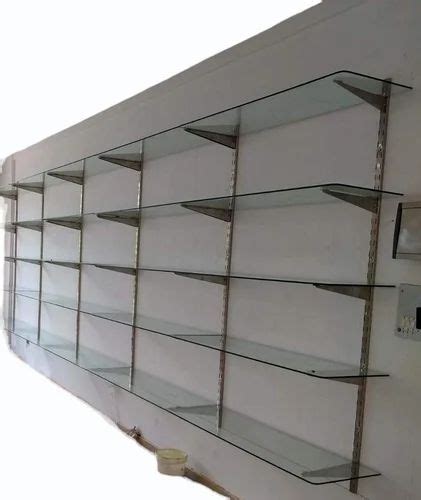 Wall Mount Glass Shelves Size X Ft At Rs Sq Ft In Greater