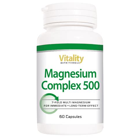 Magnesium Kapsel Bestellen Magnesium Complex 500 VitaminExpress