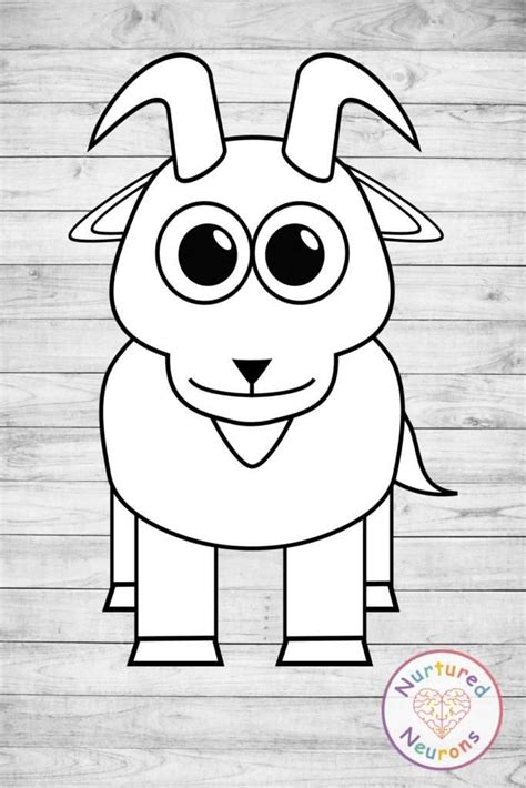 Printable Goat Craft