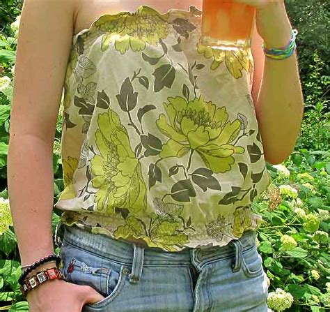 29 Sewing Pattern Strapless Top Leonchyvonne