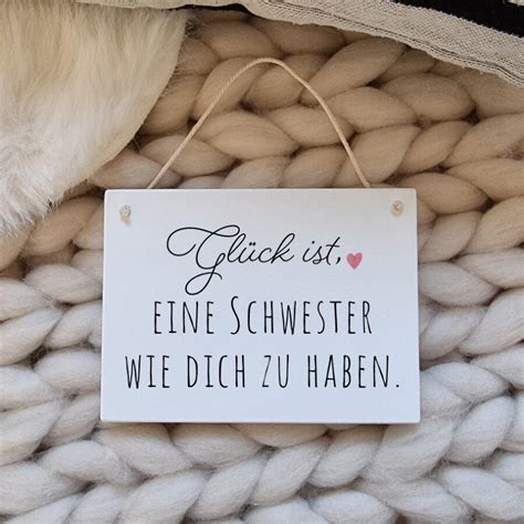 Gl Ck Ist Eine Schwester Wie Dich Zu Haben Fuchsmarie