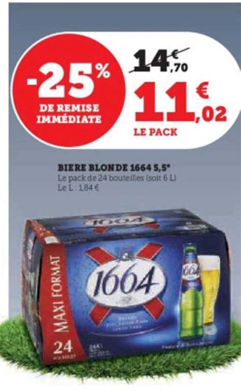 Promo Bi Re Blonde Chez U Express Icatalogue Fr
