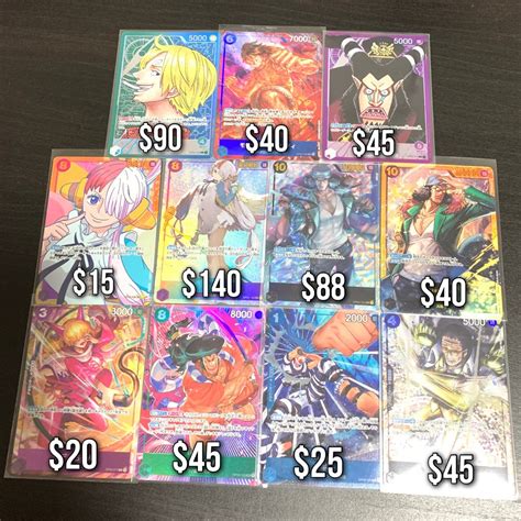 One Piece Tcg Trading Card Game Op Op Paramount War Aa Leader