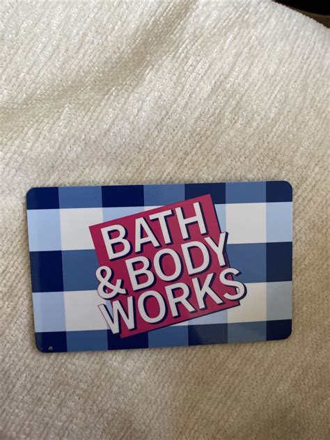 100 Bath And Body Works T Card Ebay