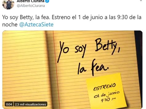 El Regreso De “yo Soy Betty La Fea” A La Televisión Abierta De México