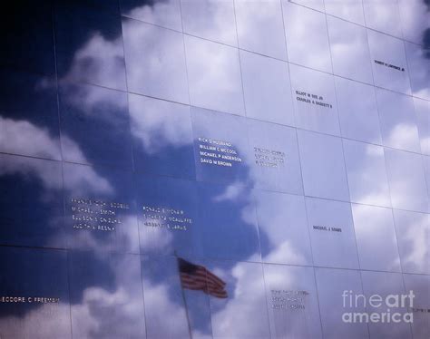 Astronaut Memorial Wall Photograph By Tracy Knauer Fine Art America