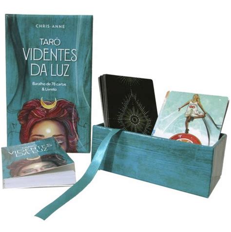 Tarô Videntes Da Luz Livro Baralho 78 Cartas Parcelamento sem juros