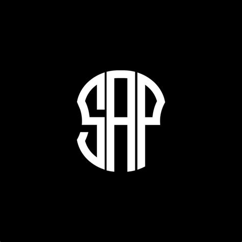 SAP letter logo abstract creative design. SAP unique design 14266503 ...