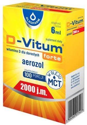 OLEOFARM D Vitum Forte 2000 J M 6ml Opinie I Ceny Na Ceneo Pl