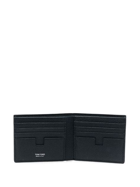 Tom Ford Engraved Logo Bi Fold Wallet Farfetch